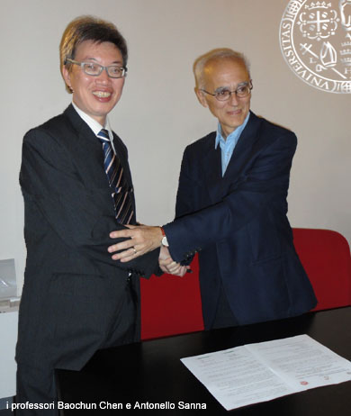 FOTO 1 - Baochun Chen e Antonello Sanna